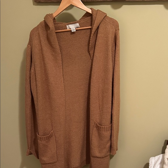 By Design Sweaters - Hooded Sweater Cardigan, By Design